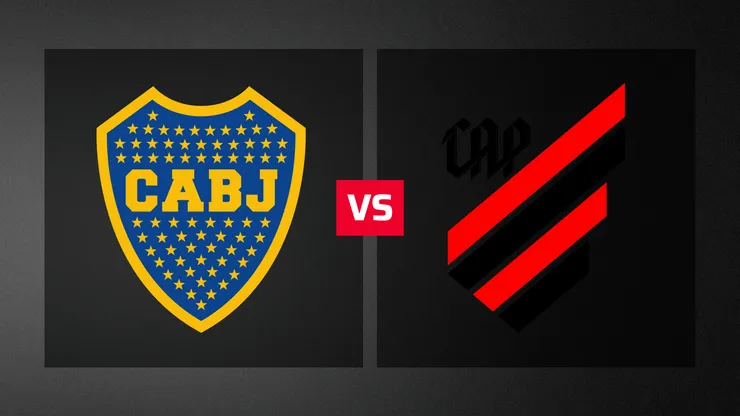 Boca Juniors vs. Athletico Paranaense, por un amistoso.