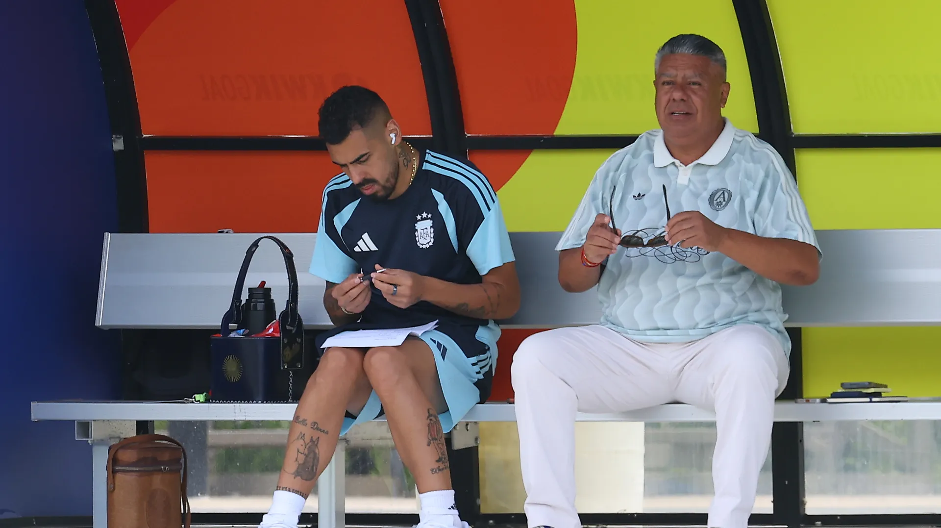 Claudio Tapia es el presidente de AFA. (GETTY IMAGES)