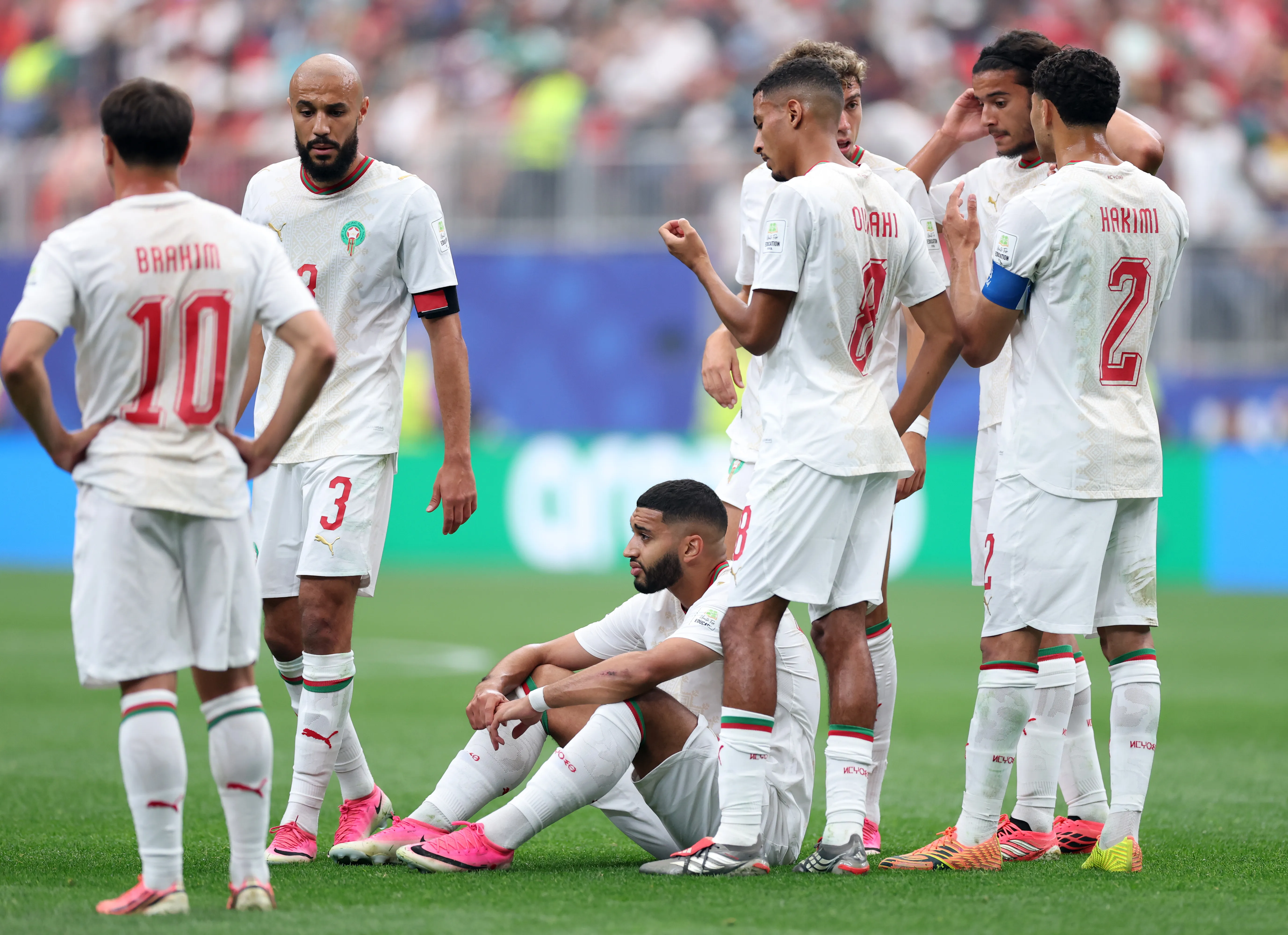 Ismael Saibari se lesionó ante Canadá (Getty Images)