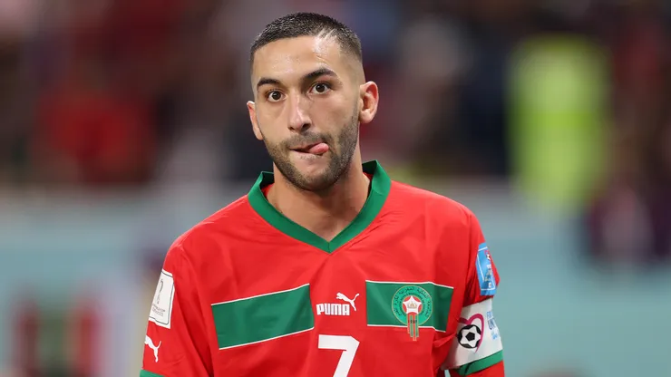 Hakim Ziyech no disputará los cuartos de final entre Francia y Marruecos