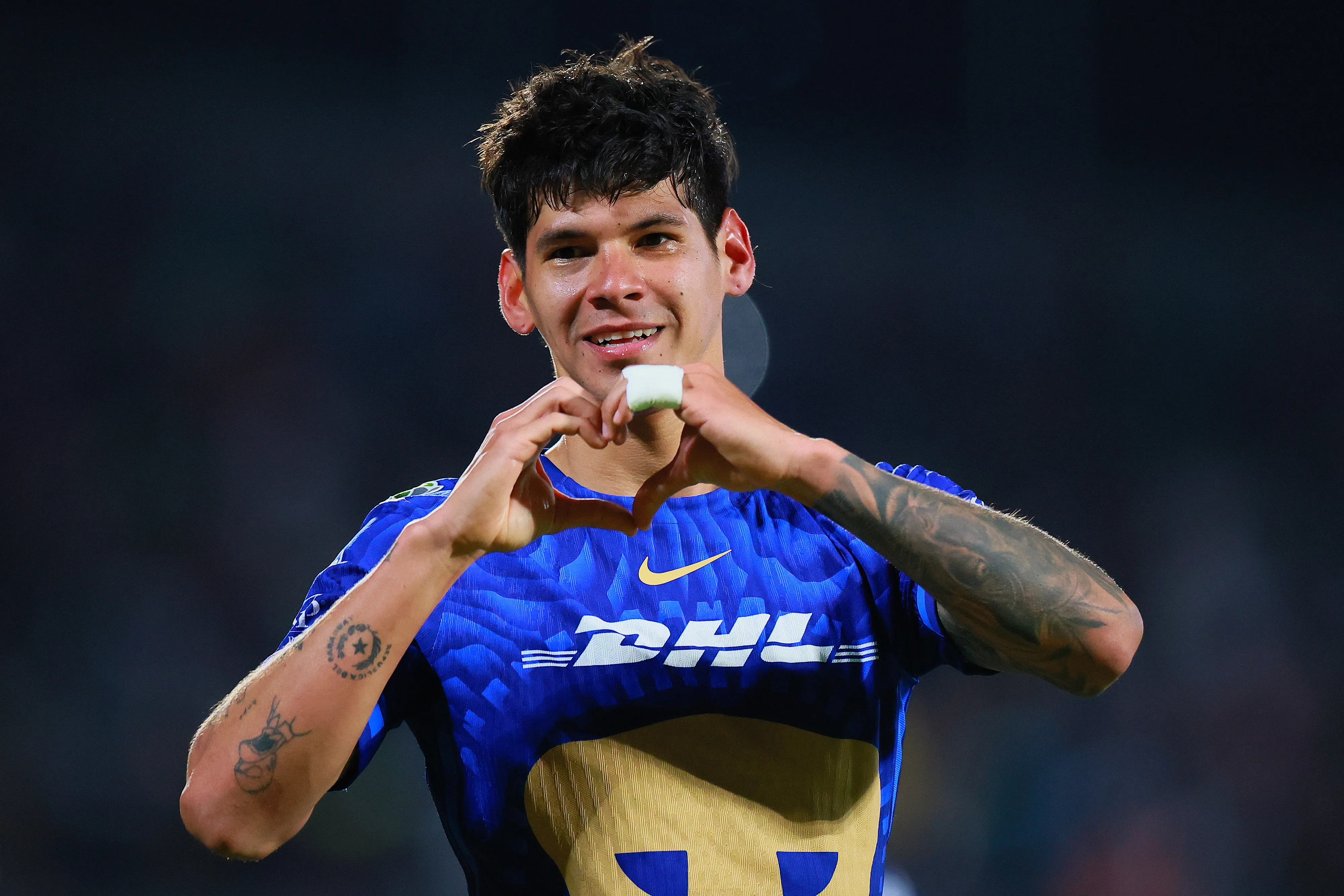 Robert Morales fue el goleador de Pumas en el semestre pasado (Getty Images)
