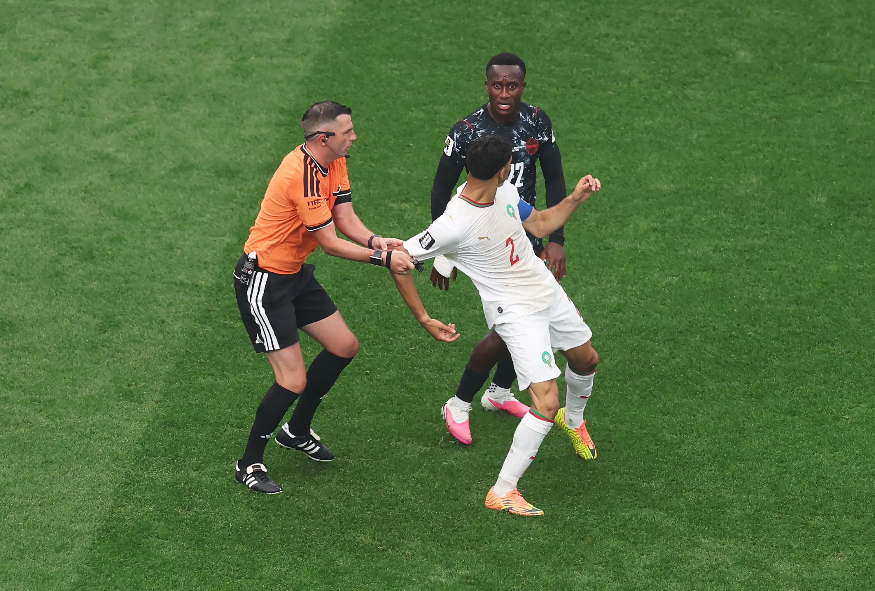 Michael Oliver en el Mundial 2026 (Getty Images)