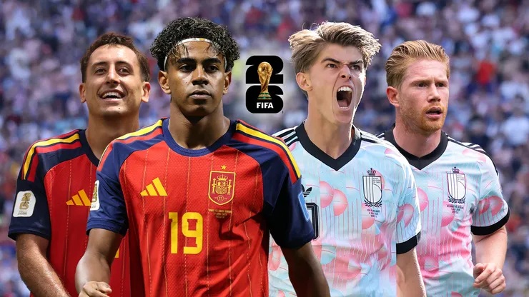 España vs. Bélgica: se define el segundo clasificado a las semifinales del Mundial 2026