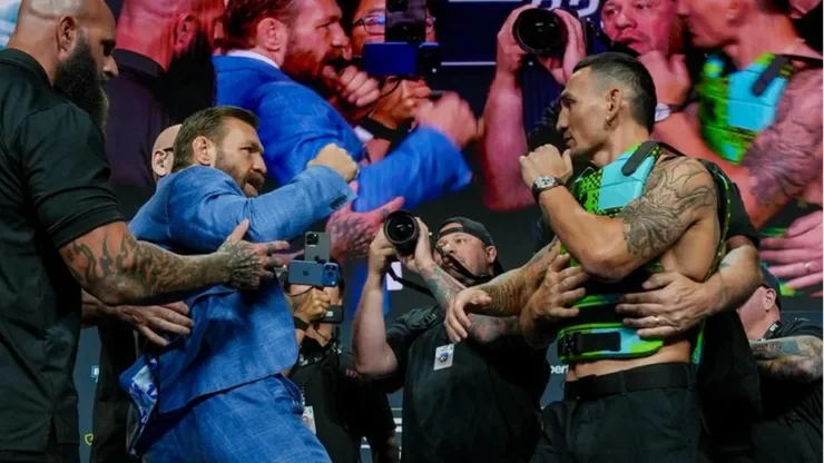 Conor McGregor se enfrentará a Max Holloway en UFC 329.