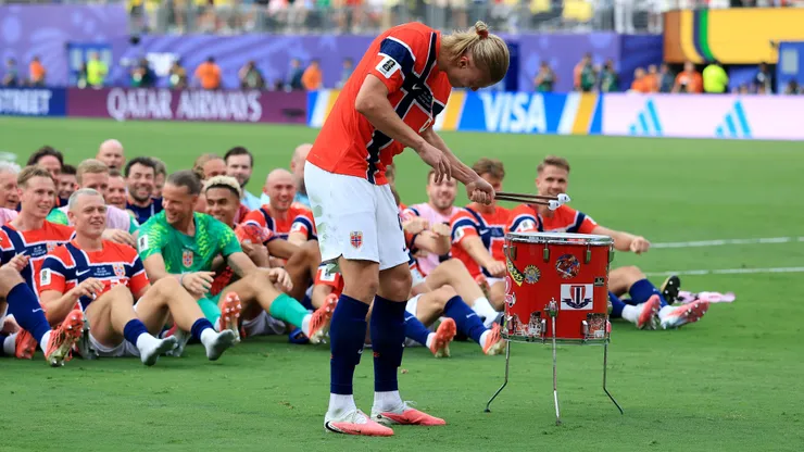 Haaland y Noruega se encuentran con la historia.
