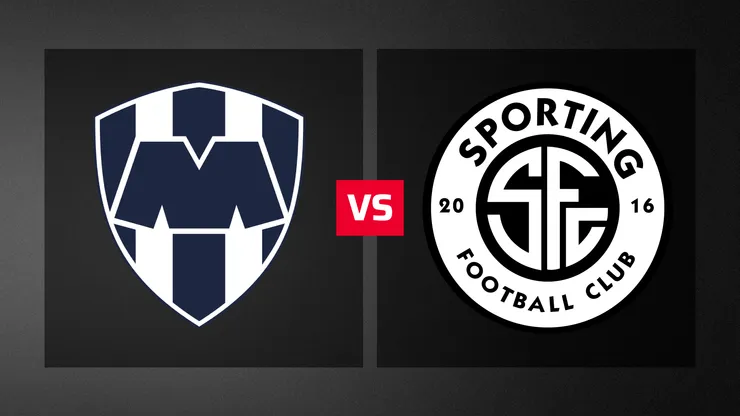 Monterrey vs. Sporting FC por un amistoso internacional.