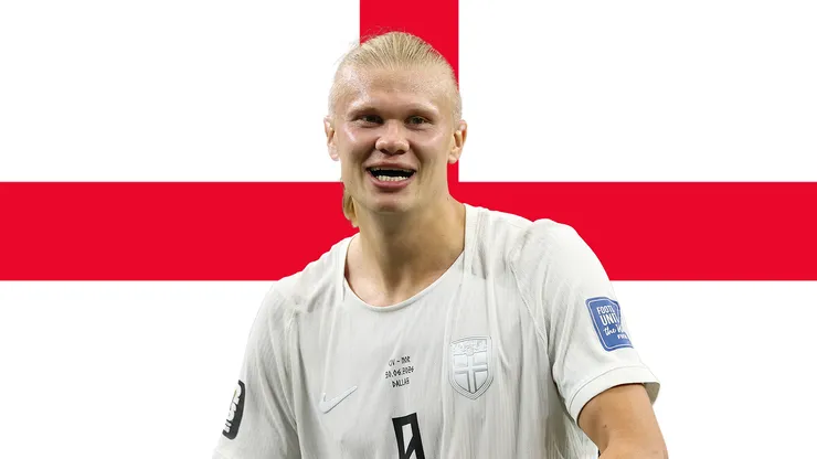 Erling Haaland nació en Inglaterra, pero juega para Noruega