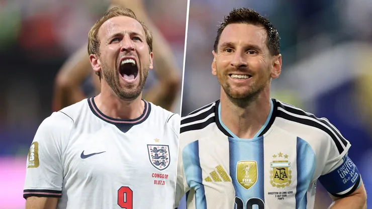 Inglaterra vs. Argentina, por semis del Mundial 2026.