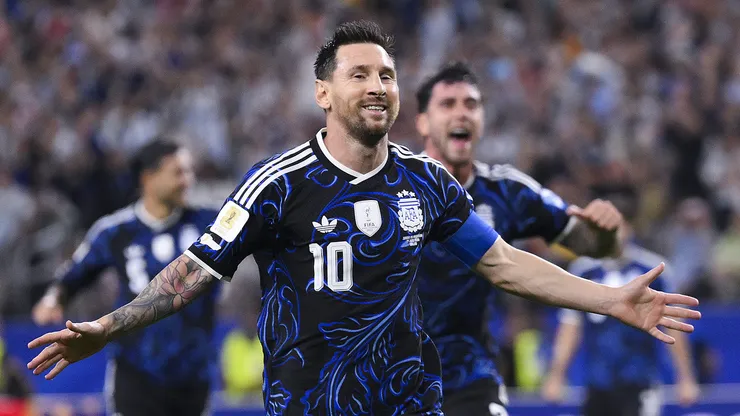 Messi pelea por el título de goleo del Mundial.