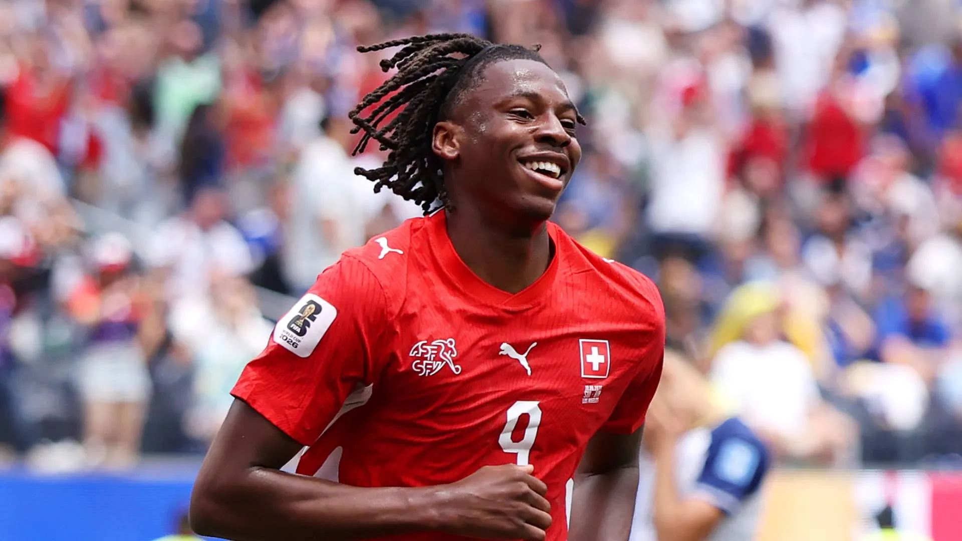 Johan Manzambi, una de las figuras de Suiza en el Mundial