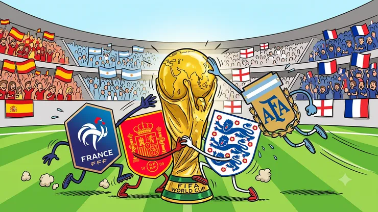 Las semifinales del Mundial 2026 rompieron una curiosa racha que llevaba 36 años