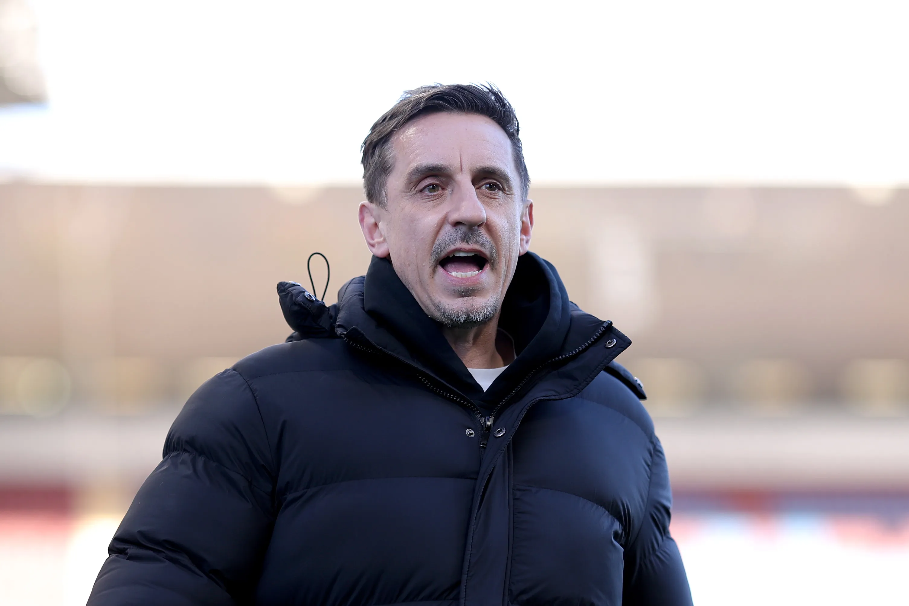 Gary Neville habló de manera irónica sobre la Selección Argentina. [Foto: Getty Images]