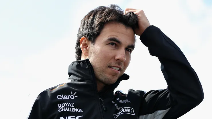 Checo Pérez en su etapa como piloto de Force India
