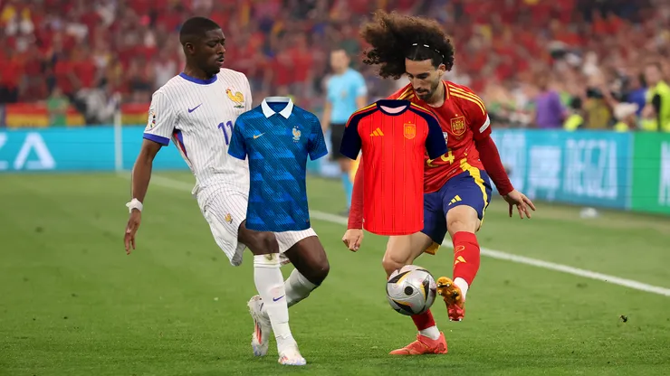 FIFA confirmó qué camisetas uusarán Francia y España en semifinales