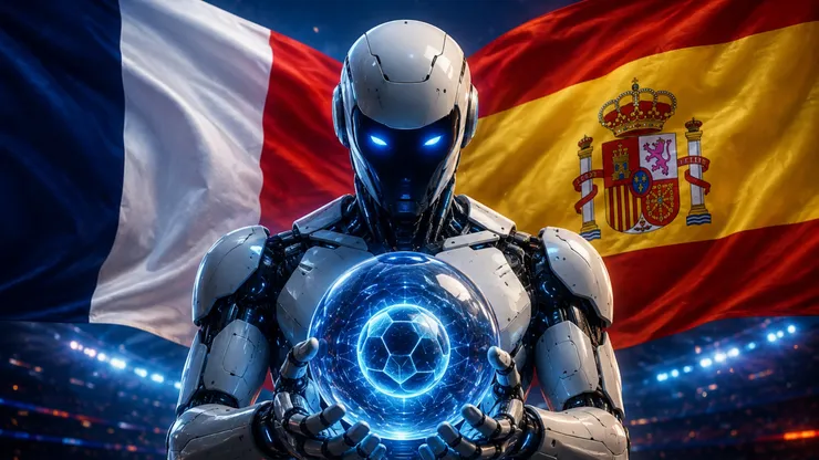 La IA predijo el resultado de Francia vs. España.