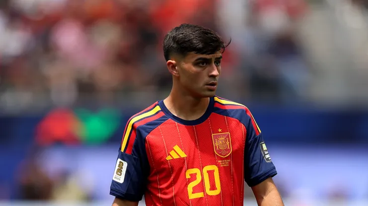 Pedri no fue elegido para el equipo titular ante Francia.