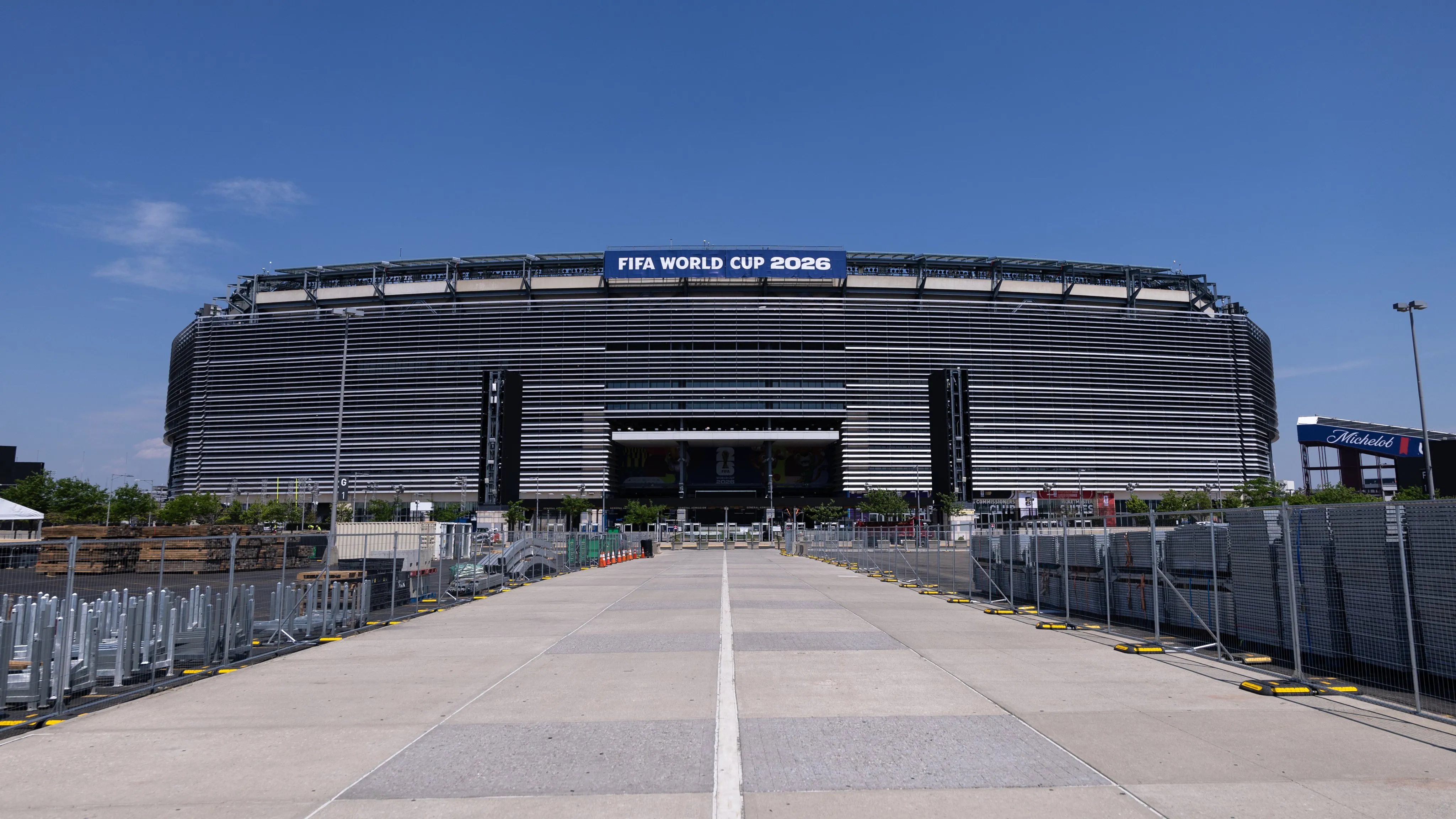 El pasillo de ingreso al MetLife Stadium [Foto: Getty]