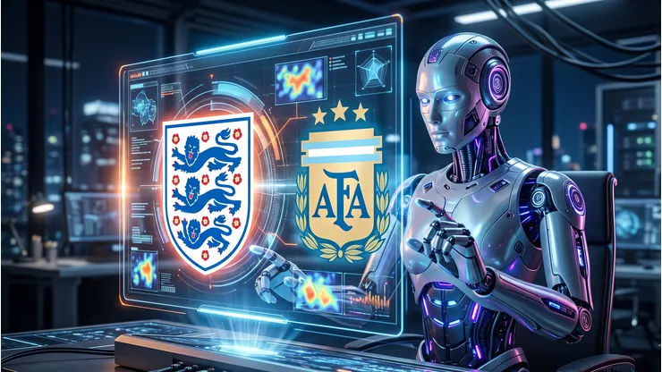 Predicción del Inglaterra vs Argentina según la IA