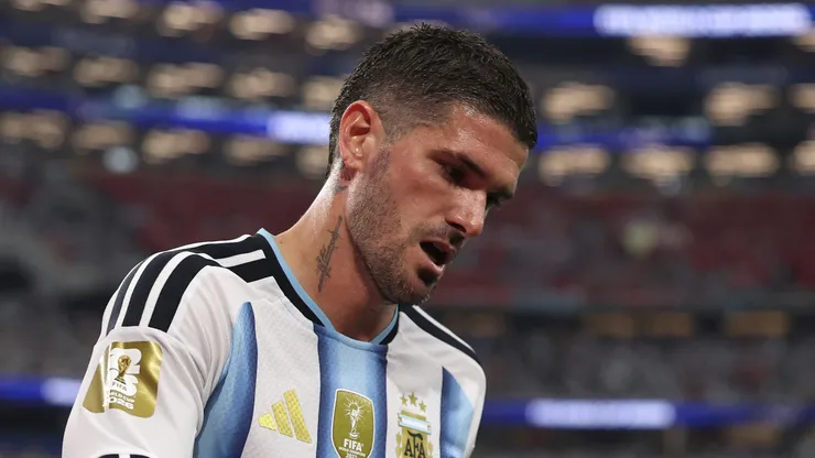 De Paul no fue elegido por Scaloni en el 11 titular.