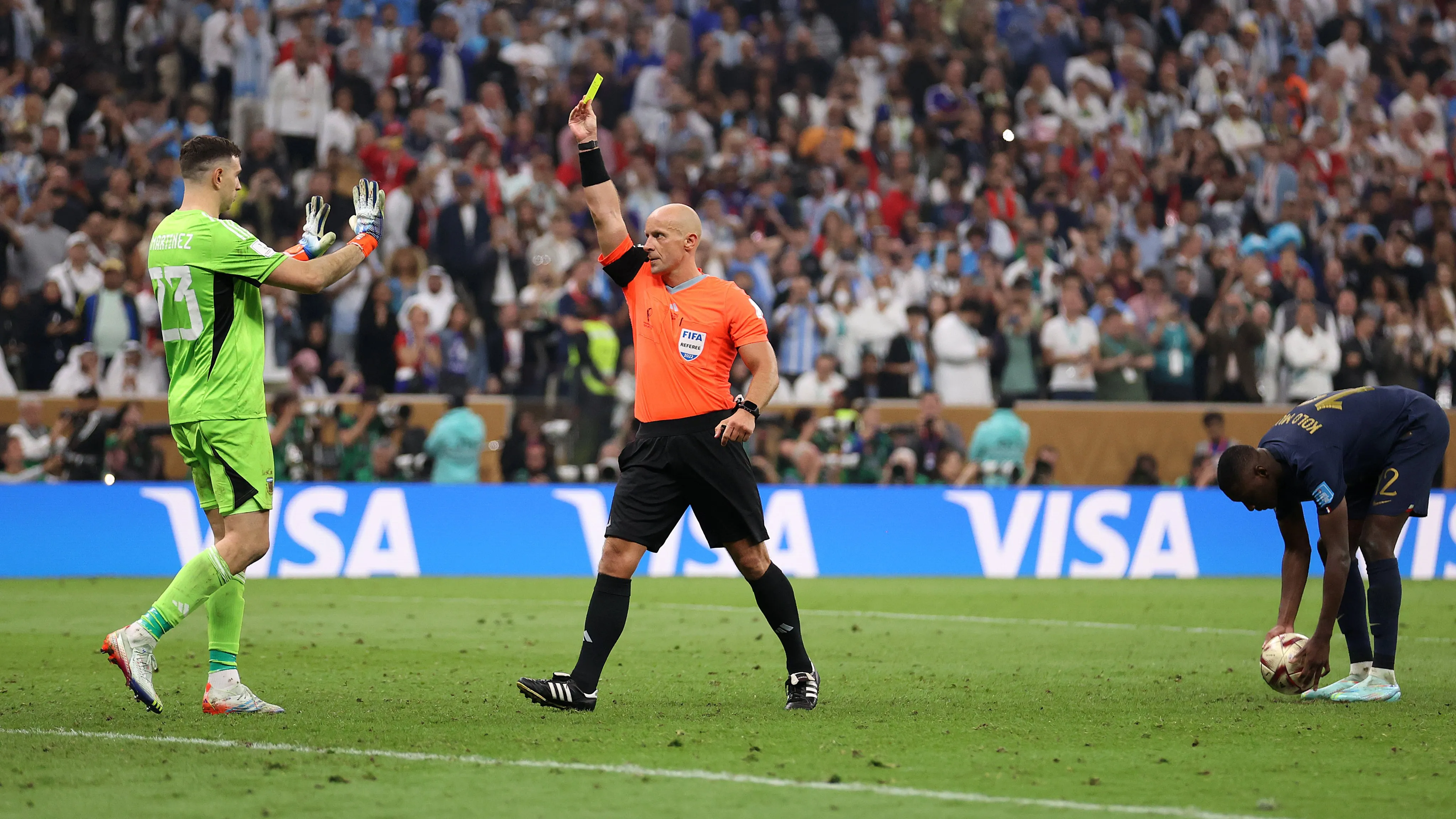 Marciniak en la final del último Mundial [foto: Getty]