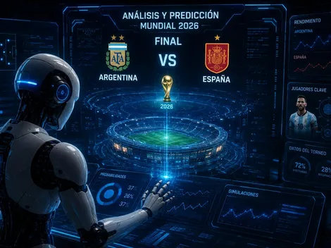 La IA predijo el ganador de Argentina vs. España por la final del Mundial 2026