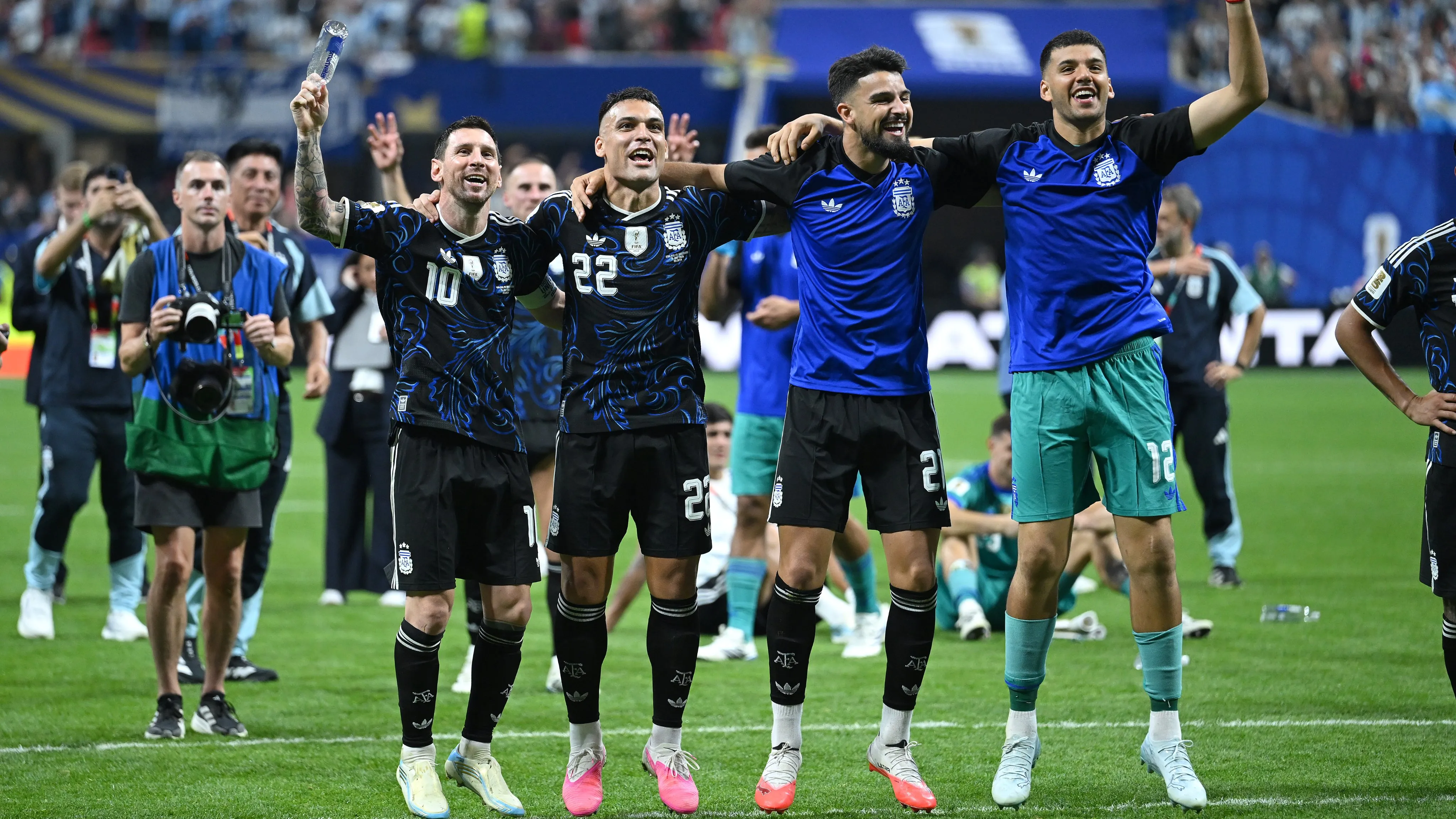 Argentina arriba entonada a la definición [Foto: Getty]