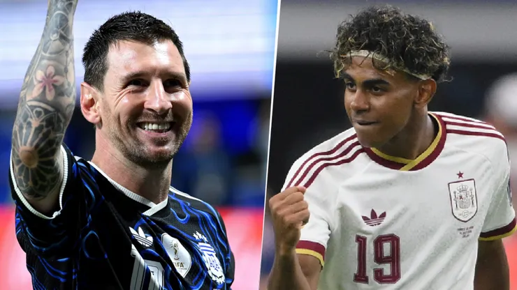 Lionel Messi vs. Lamine Yamal: valores de mercado.