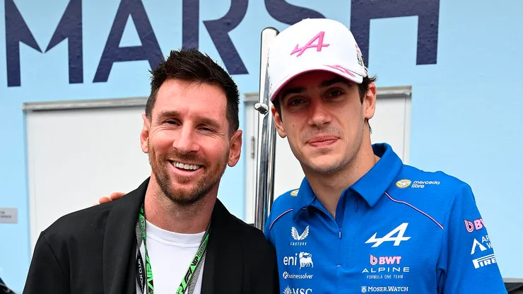 Lionel Messi y Franco Colapinto coincidieron en el GP de Miami 2026