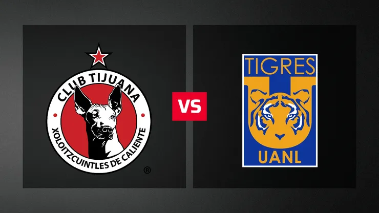 Xolos vs. Tigres por el Apertura de la Liga MX.