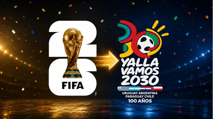 El Mundial 2030 sucede al Mundial 2026.