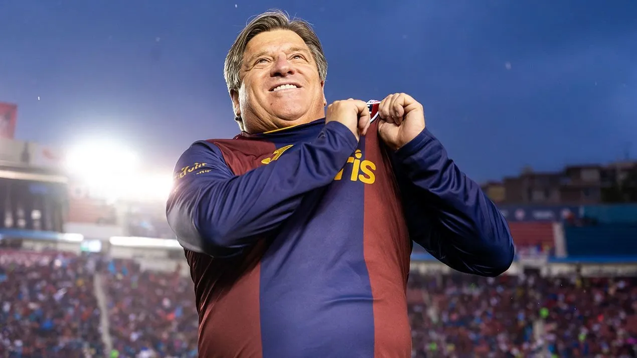 Miguel ‘Piojo’ Herrera, el líder de la ilusión azulgrana [Foto: Atlante]