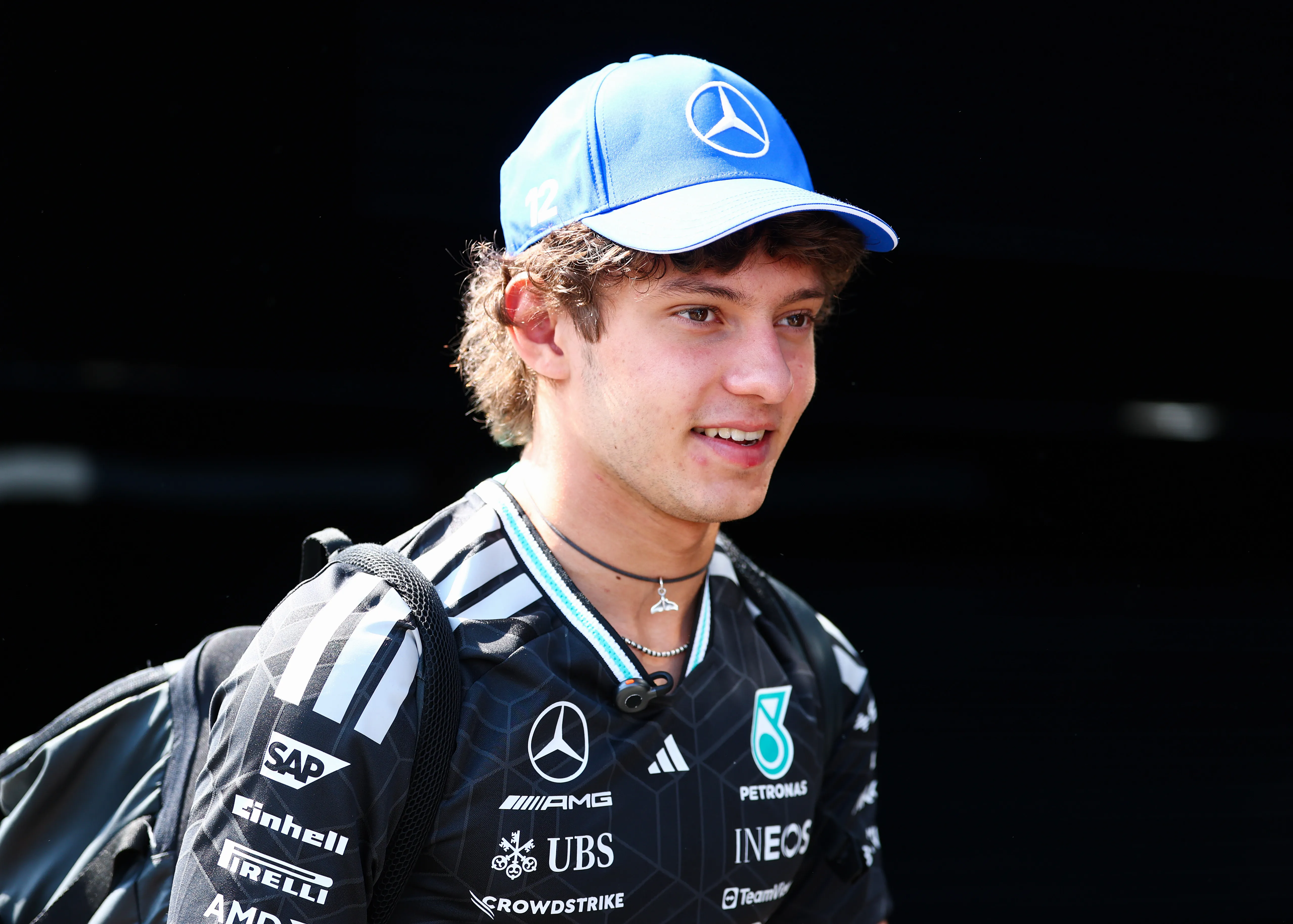 Kimi Antonelli fue el piloto más rápido de la Práctica Libre 2 (Getty Images)