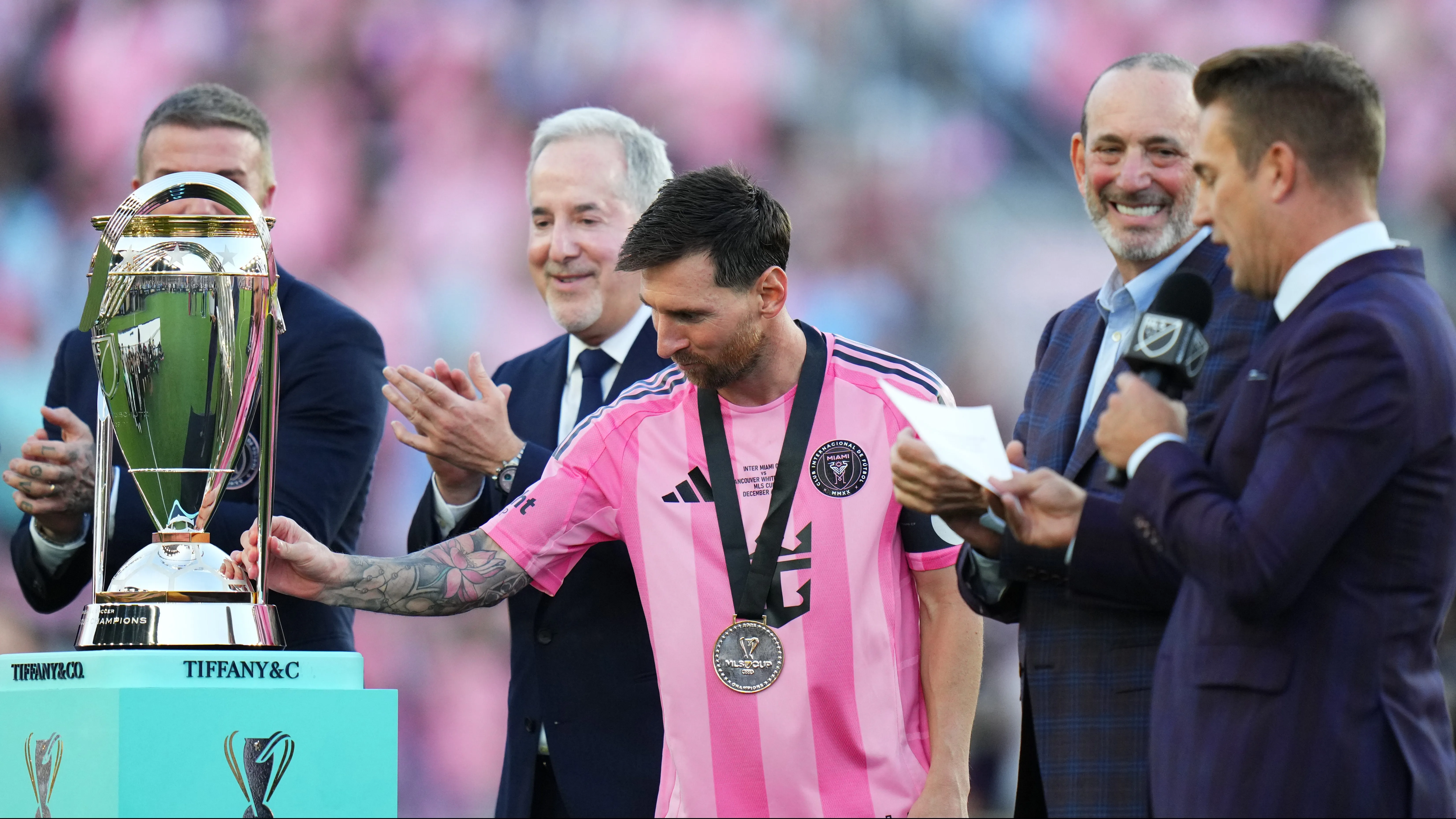 Messi, vigente campeón de la Liga de EEUU [Foto: Getty]