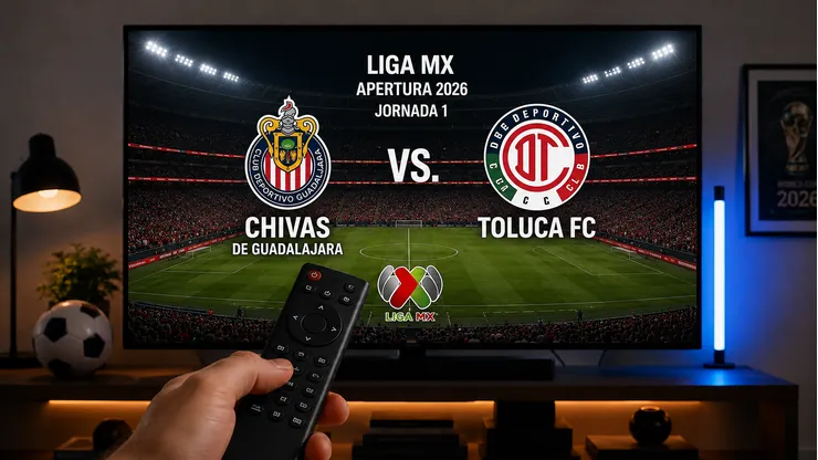 Todo listo para un partidazo: Chivas-Toluca.