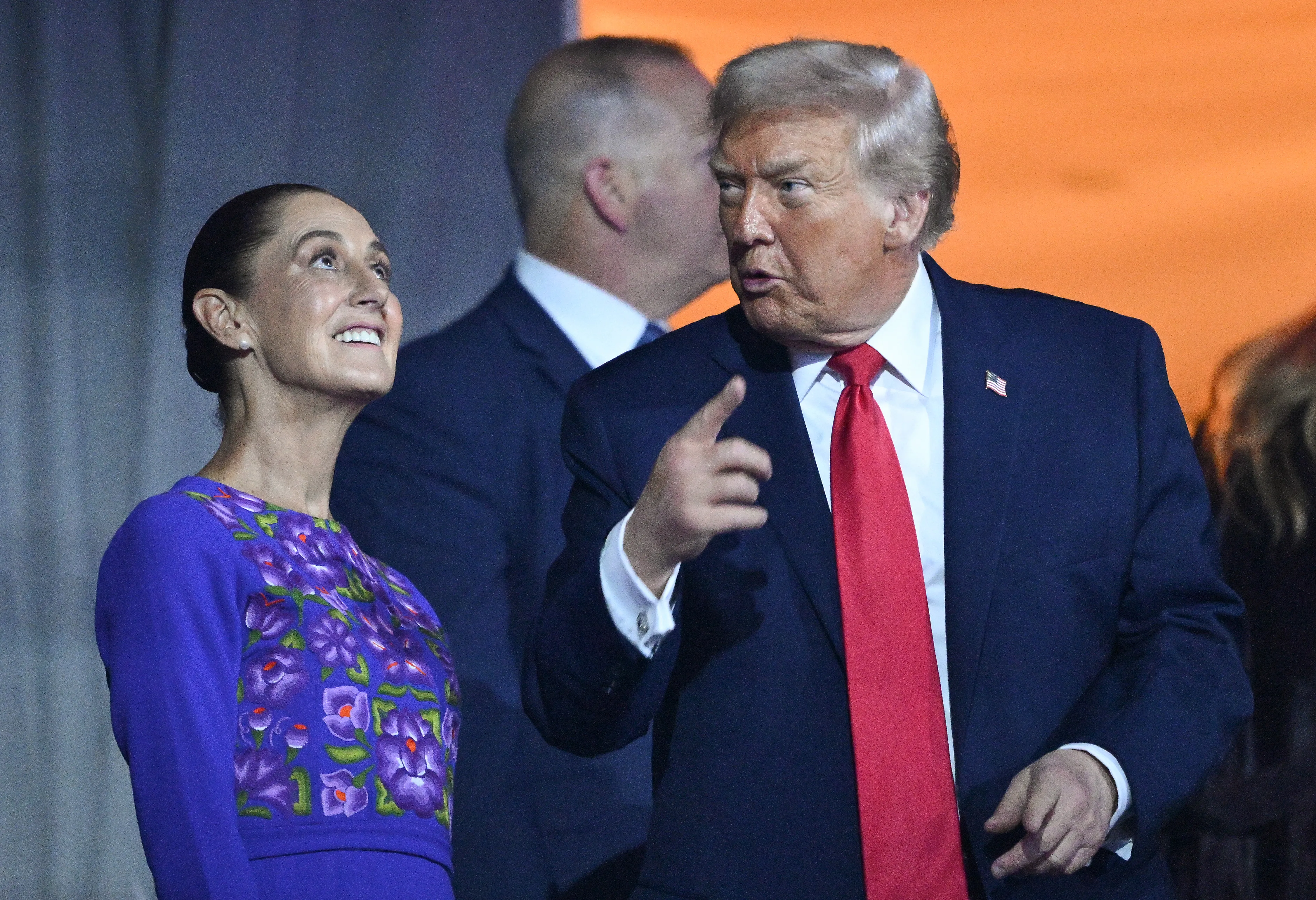 Claudia Sheinbaum con Donald Trump (Getty Images)
