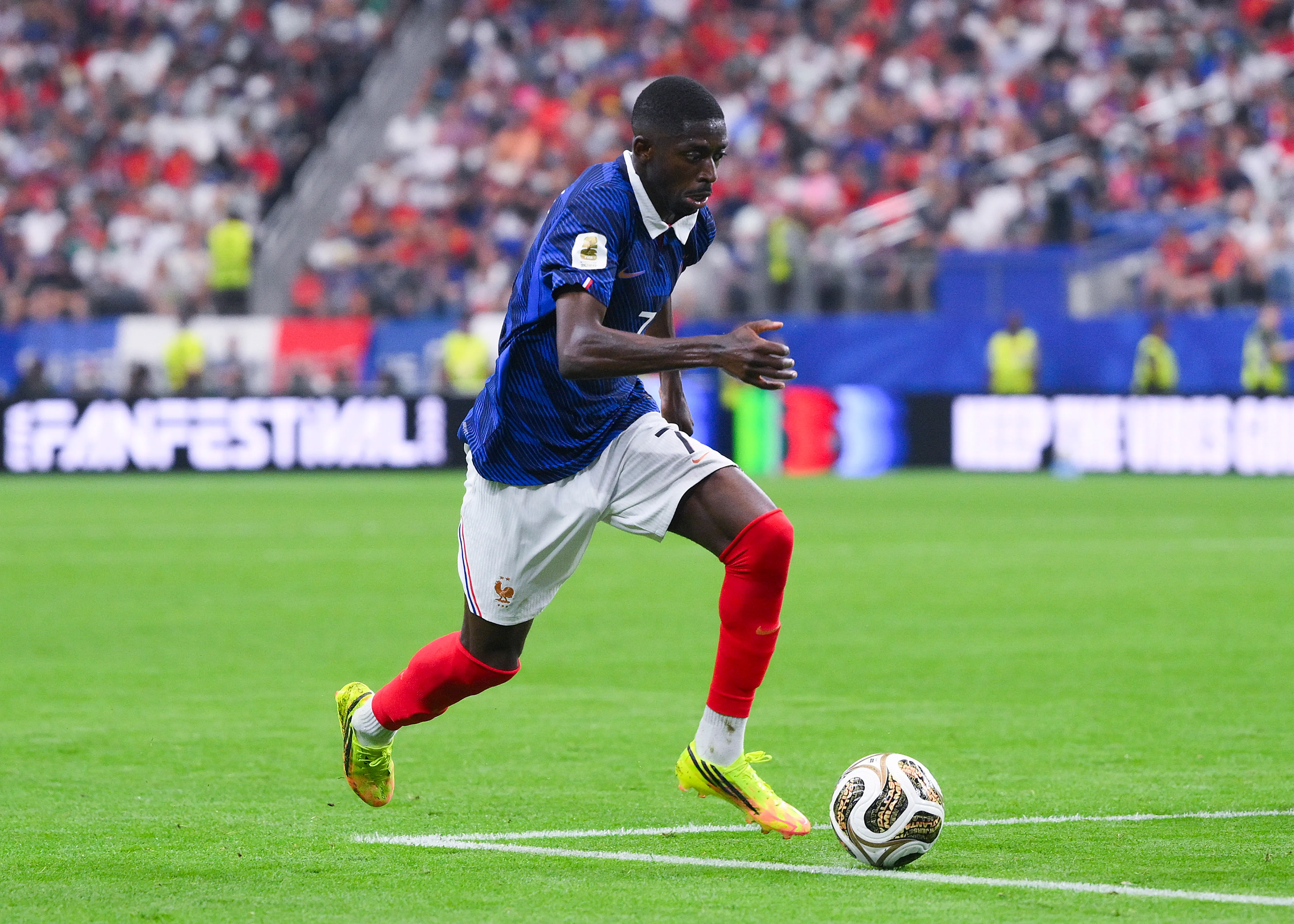 Ousmane Dembélé fue una de las figuras de Francia en el Mundial 2026 (Getty Images)
