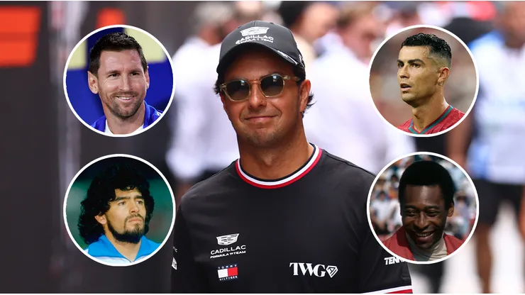 Checo Pérez no dudó y eligió al mejor jugador de la historia