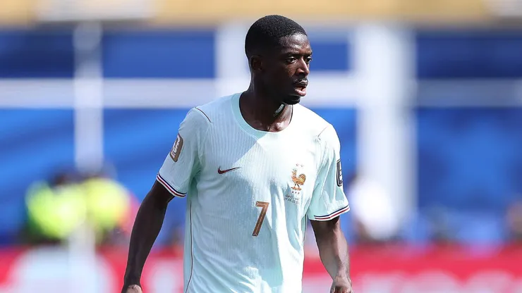 Ousmane Dembélé no juega con Francia ante Inglaterra