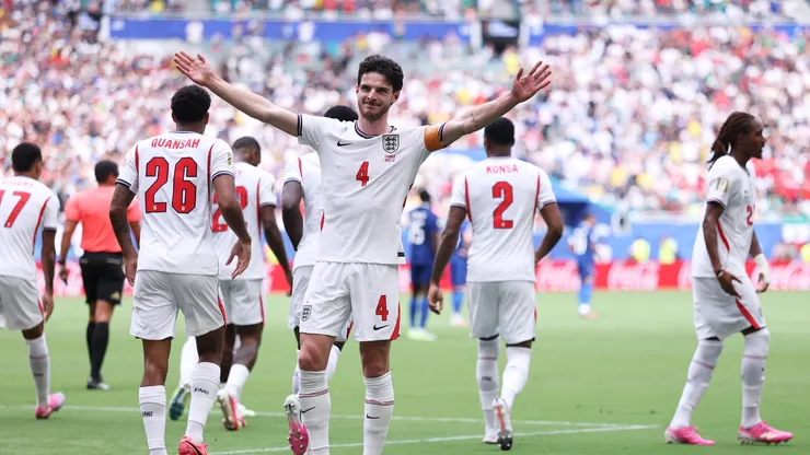 Inglaterra gana con gol de Declan Rice.