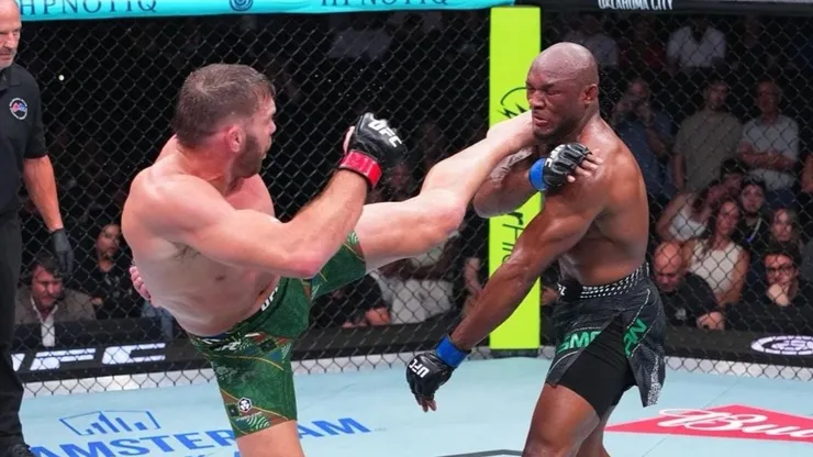 Dricus du Plessis fue superior a Kamaru Usman durante toda la pelea.