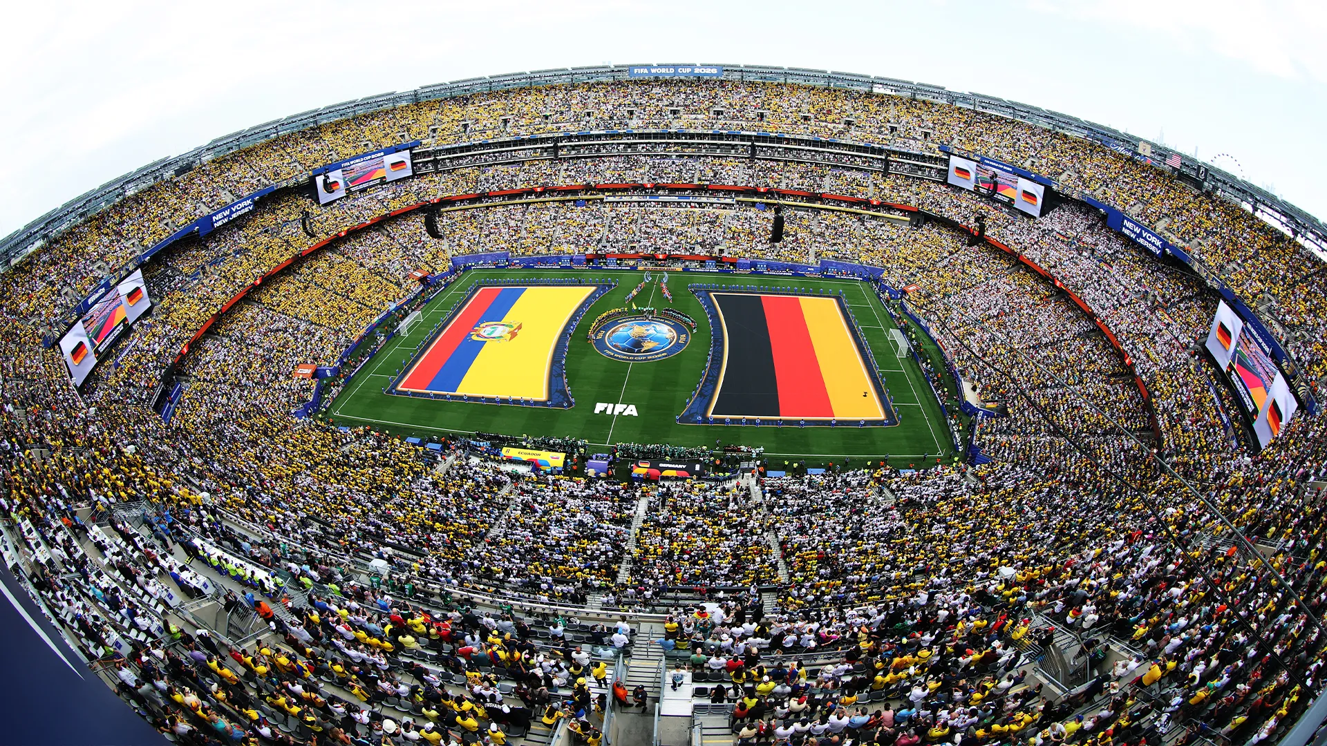 Ecuador y Alemania se enfrentaron en Nueva York (Getty Images)