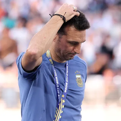 La reacción de Lionel Scaloni tras perder la final del Mundial