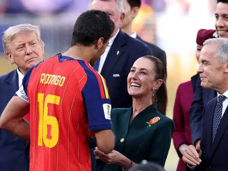 Claudia Sheinbaum fue protagonista en la premiación del Mundial 2026