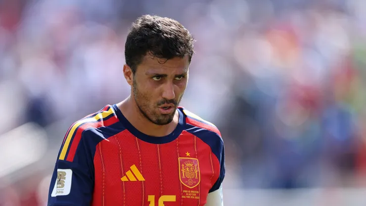 Rodri fue agredido por jugador argentino.
