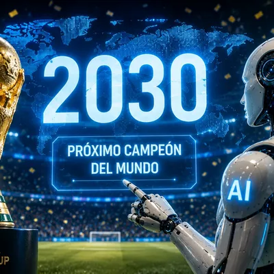 La Inteligencia Artificial ya predijo quién levantará la Copa en 2030