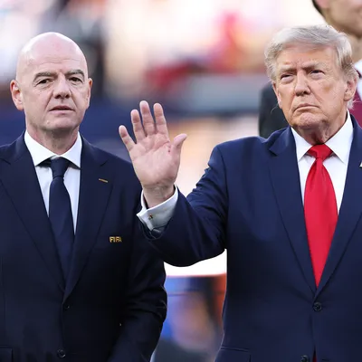 El blooper de Donald Trump y Gianni Infantino en pleno festejo de España tras ganar el Mundial 2026