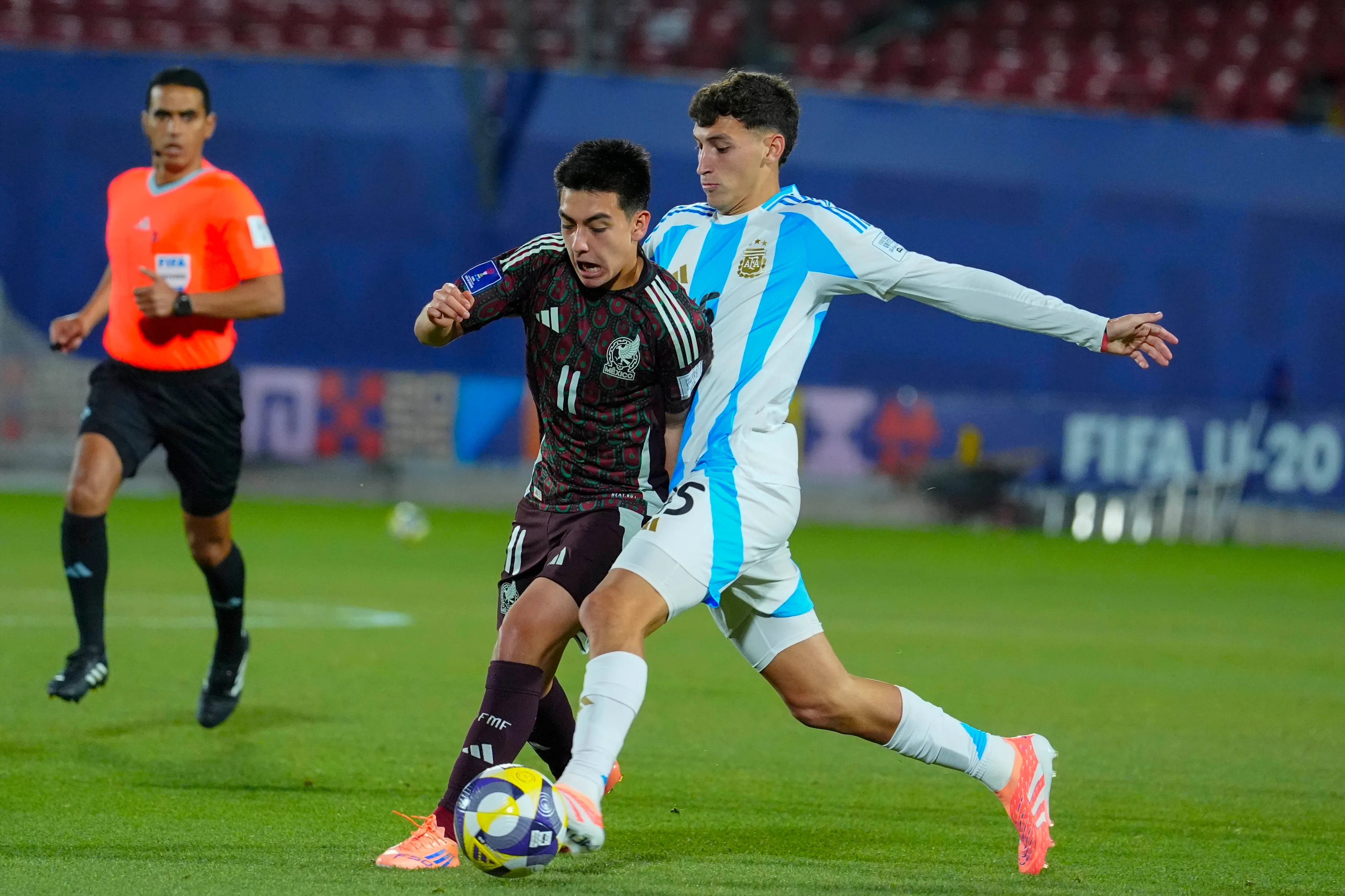 Gilberto Mora en el Mundial Sub20 de 2025 (Getty Images)