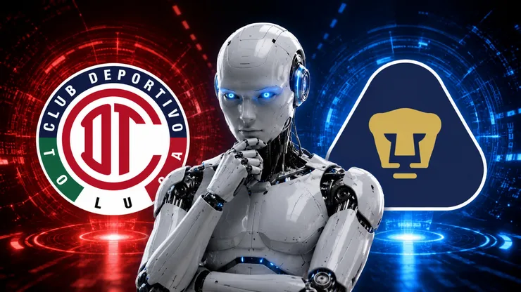 IA predijo el resultado de Toluca ante Pumas.