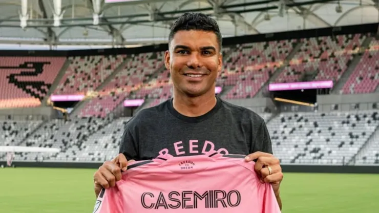 Casemiro es nuevo jugador de Inter Miami.
