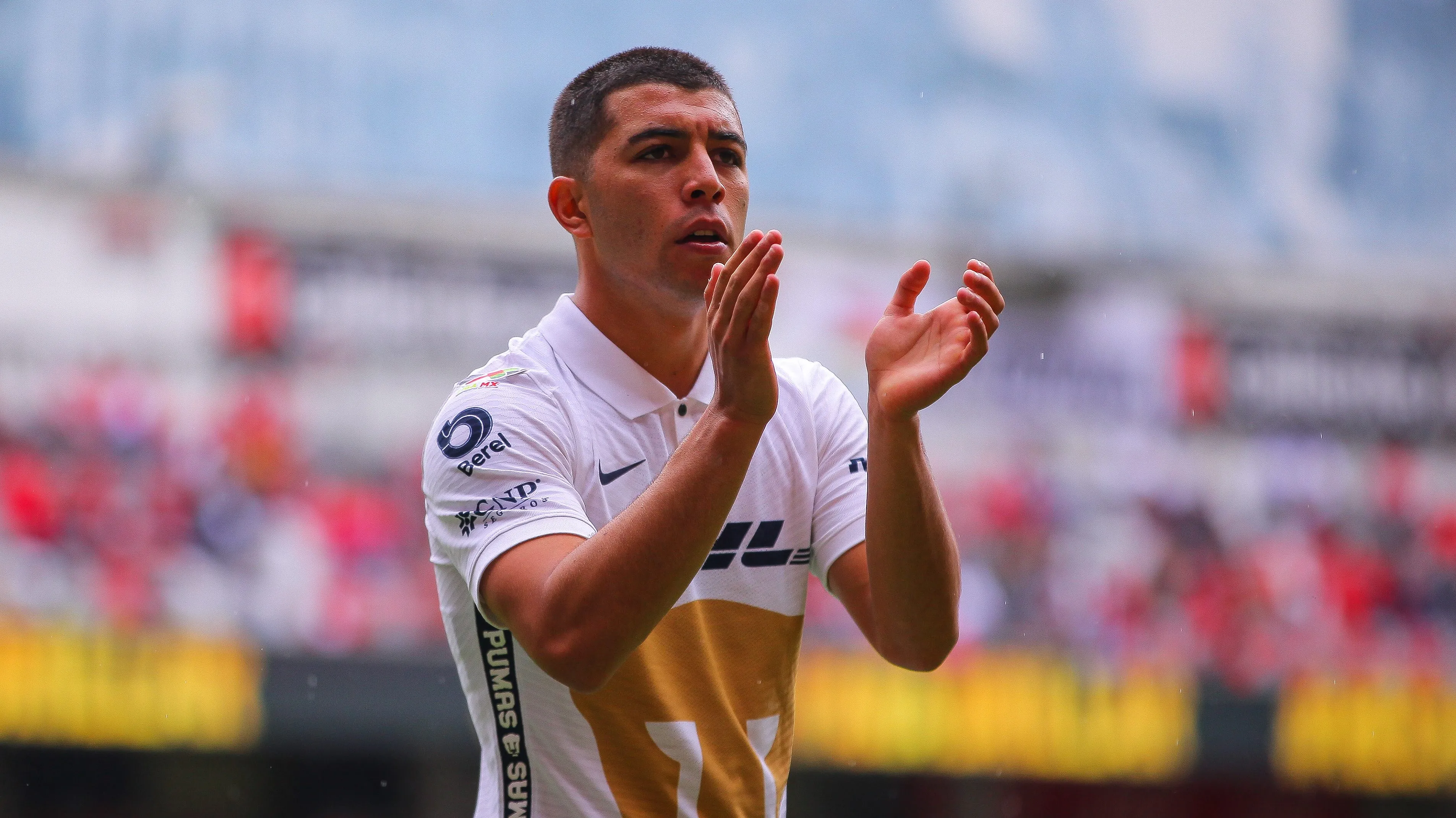 Erik Lira en sus tiempos en Pumas [Foto: Getty]
